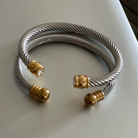 Cable Wire Bracelets - Picture 1 of 6